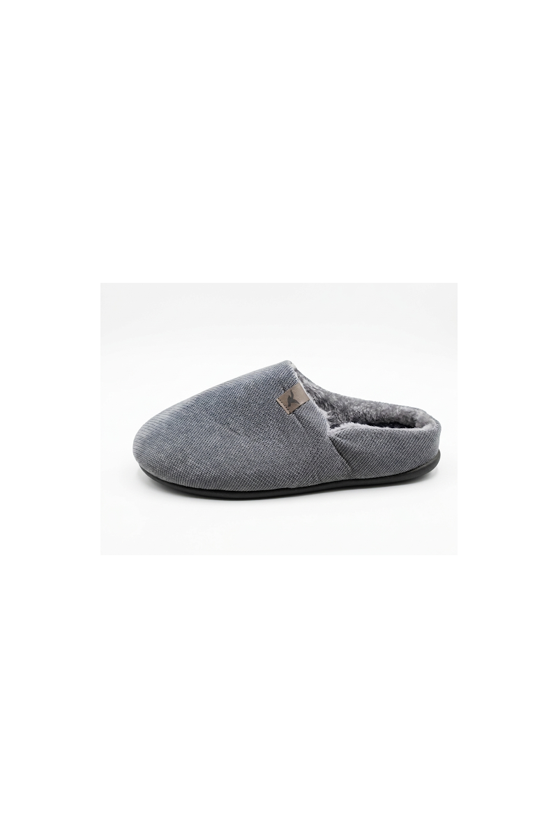 ZAPATILLA DE DESCANSO STEEM HOMBRE LESTER GRIS OSCURO