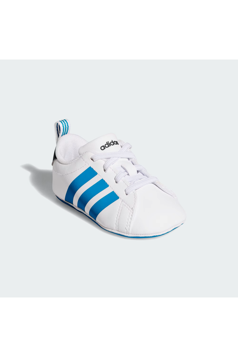 ZAPATILLA ADIDAS BEBE GRAND COURT BLANCO/CELESTE
