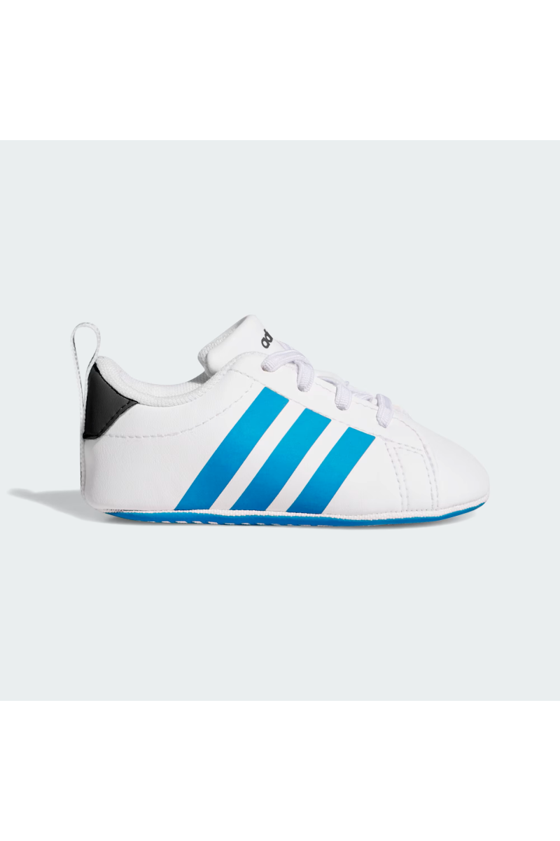 ZAPATILLA ADIDAS BEBE GRAND COURT BLANCO/CELESTE