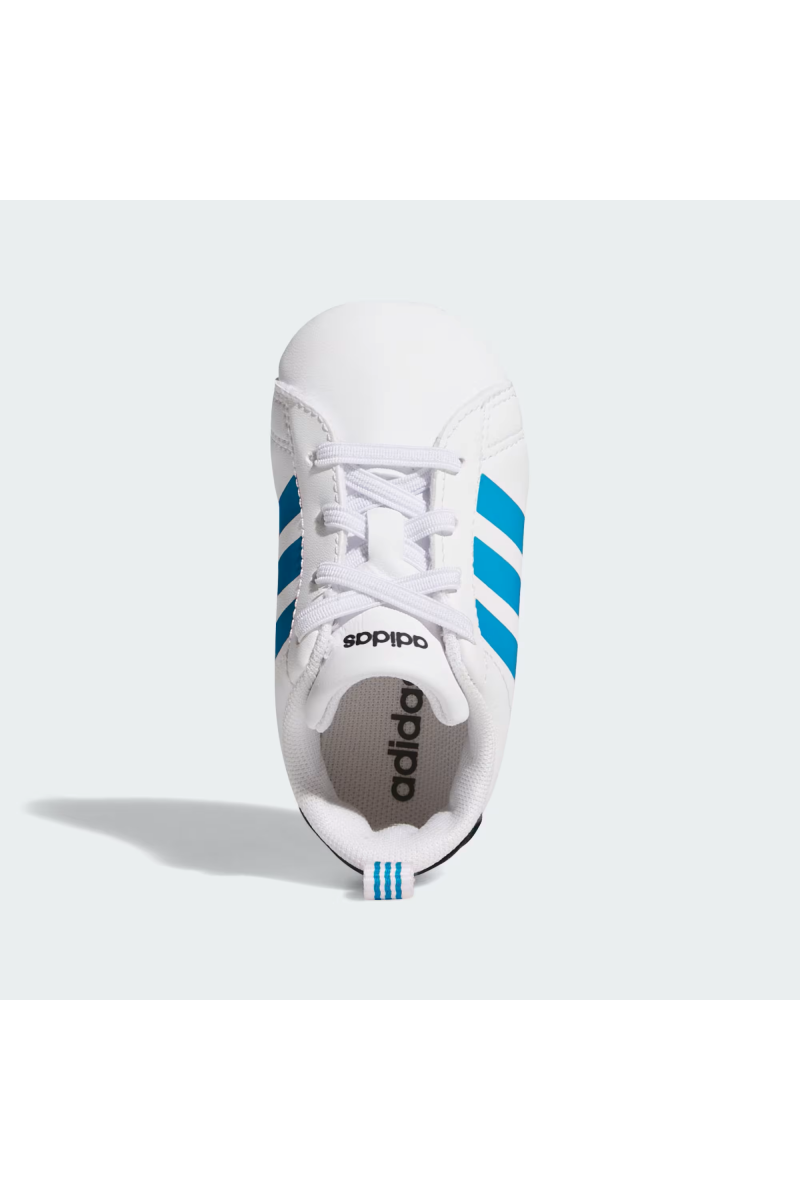 ZAPATILLA ADIDAS BEBE GRAND COURT BLANCO/CELESTE