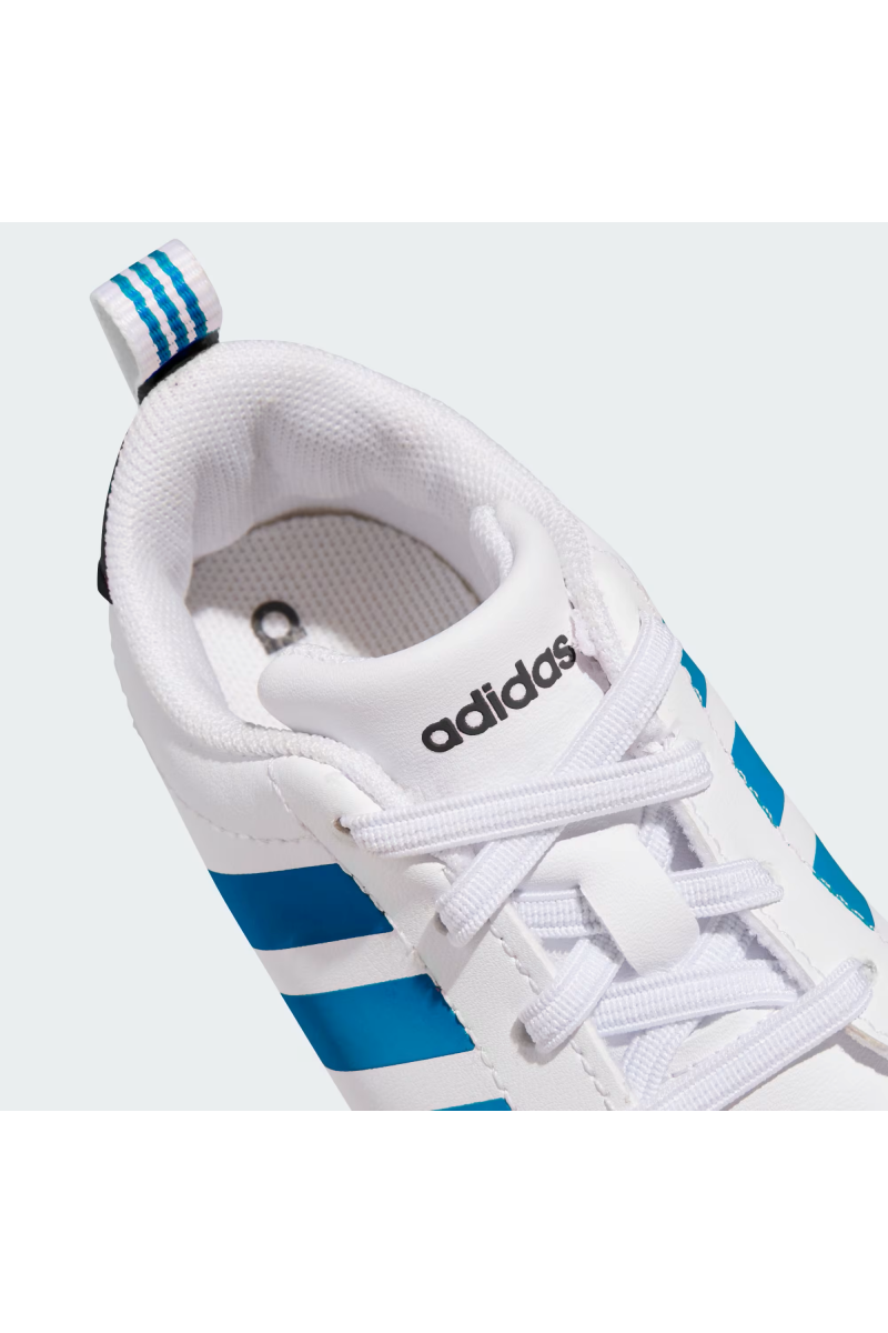 ZAPATILLA ADIDAS BEBE GRAND COURT BLANCO/CELESTE