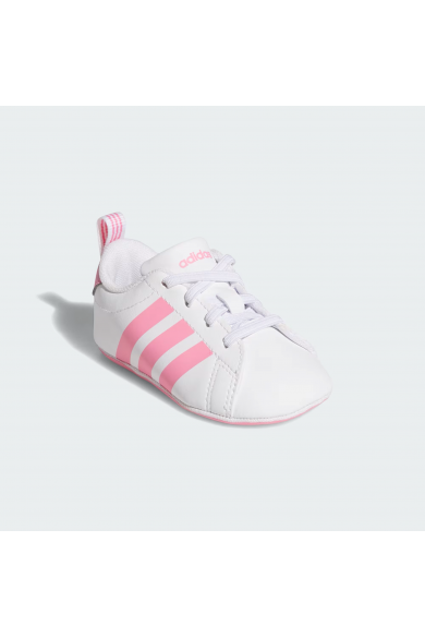 ZAPATILLA ADIDAS BEBE GRAND COURT BLANCO/ROSADO