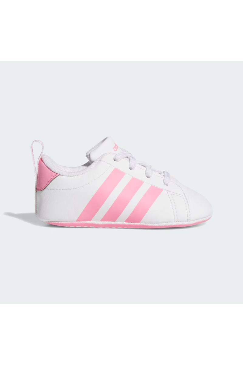 ZAPATILLA ADIDAS BEBE GRAND COURT BLANCO/ROSADO
