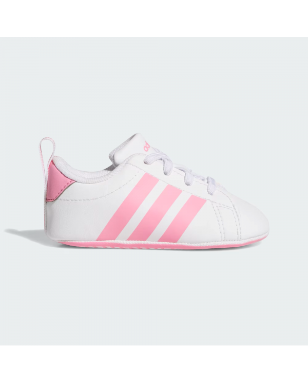 ZAPATILLA ADIDAS BEBE GRAND COURT BLANCO/ROSADO