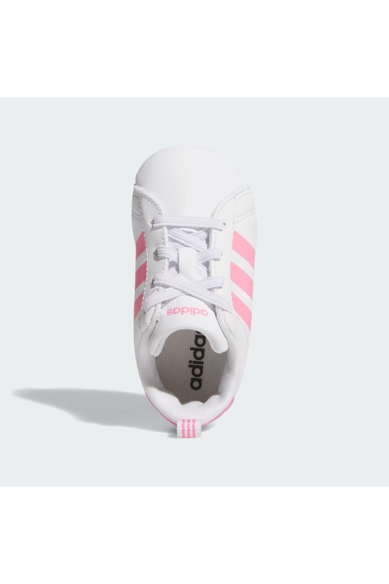 ZAPATILLA ADIDAS BEBE GRAND COURT BLANCO/ROSADO
