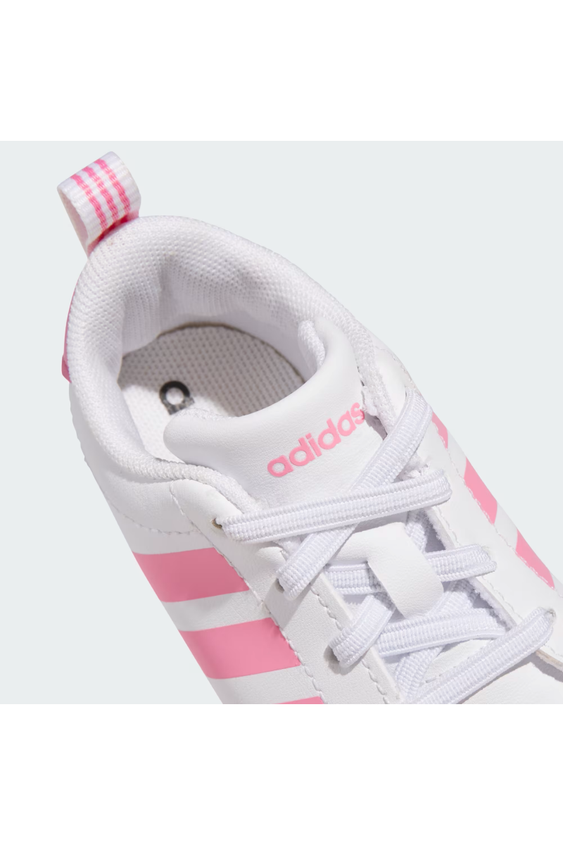 ZAPATILLA ADIDAS BEBE GRAND COURT BLANCO/ROSADO