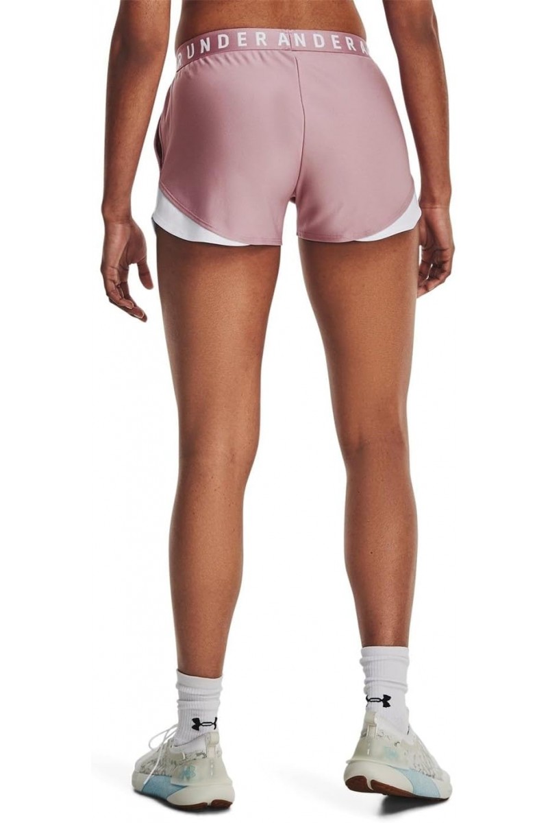 SHORT UNDER ARMOUR MUJER PLAY UP 3.0 ROSADO