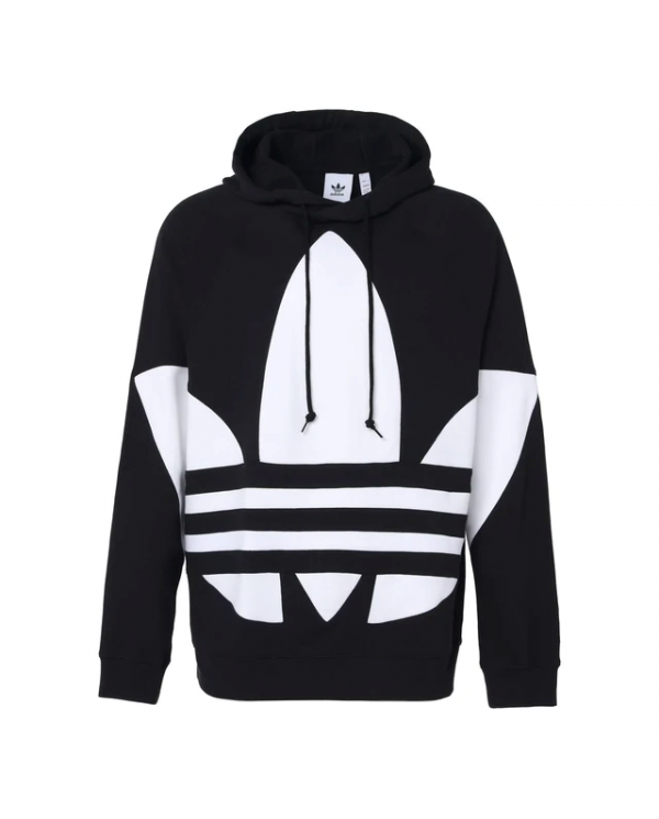 POLERON ADIDAS HOMBRE BIG TREFOIL NEGRO
