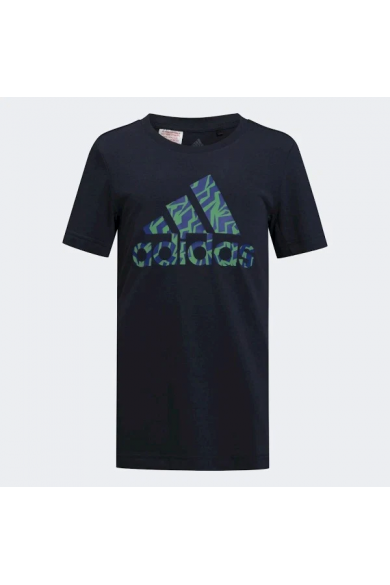 POLERA ADIDAS NIÑO AEROREADY AZUL