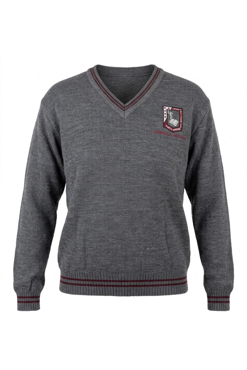 SWEATER GRIS ML UNISEX POLITECNICO