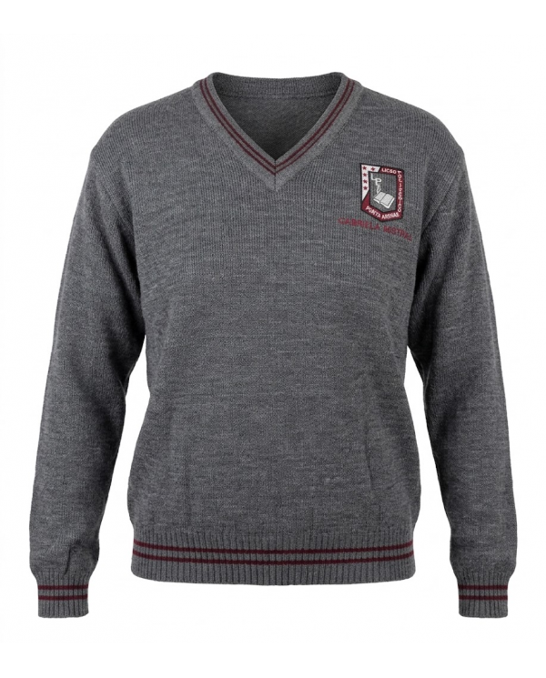 SWEATER GRIS ML UNISEX POLITECNICO