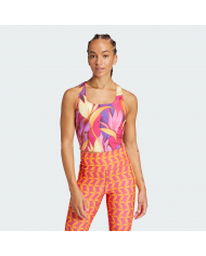 SHORT ADIDAS MUJER FARM RIO ROSADO/AMARILLO