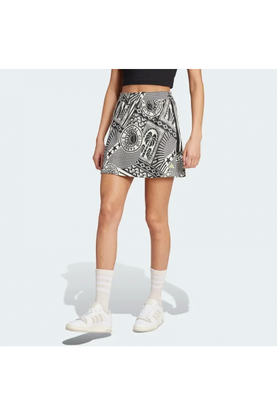 FALDA ADIDAS FARM SKIRT NEGRO/BLANCO