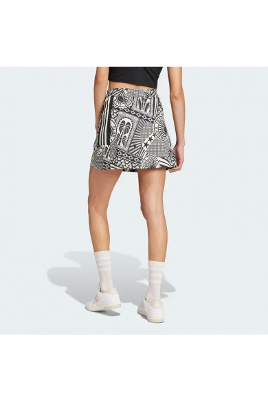 FALDA ADIDAS FARM SKIRT NEGRO/BLANCO