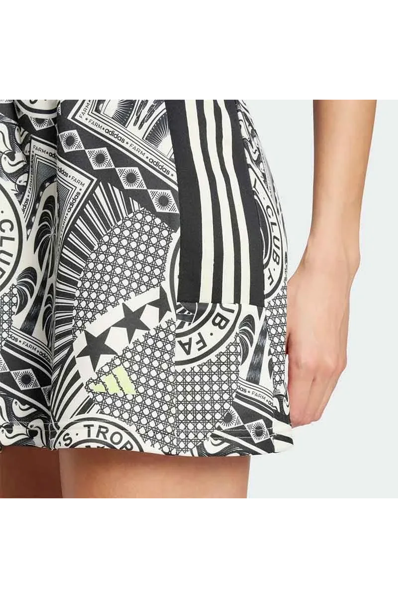 FALDA ADIDAS FARM SKIRT NEGRO/BLANCO