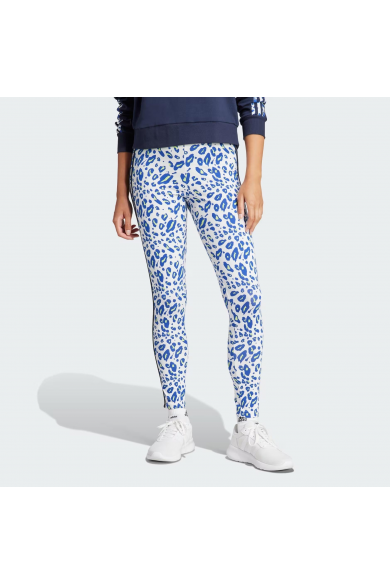 CALZA ADIDAS MUJER ANIMAL PRINT BLANCO