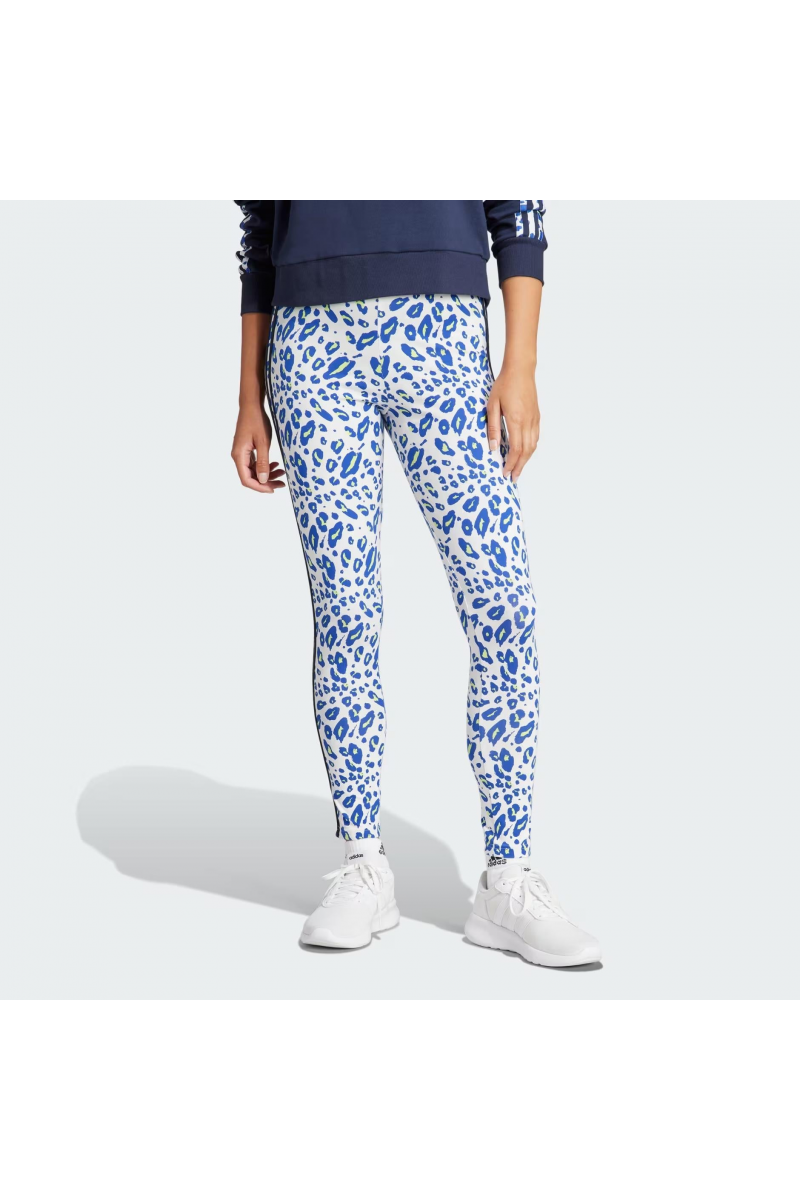 CALZA ADIDAS MUJER ANIMAL PRINT BLANCO
