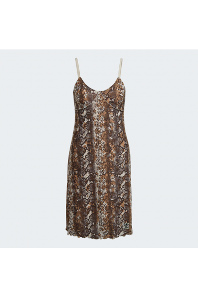 VESTIDO ADIDAS MUJER SNAKE MESH BEIGE