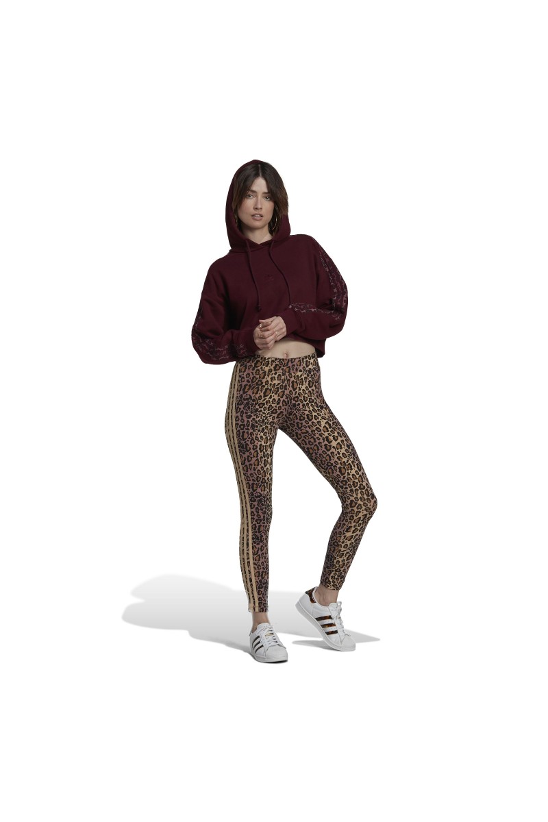 CALZA ADIDAS MUJER ANIMAL PRINT LEOPARDO