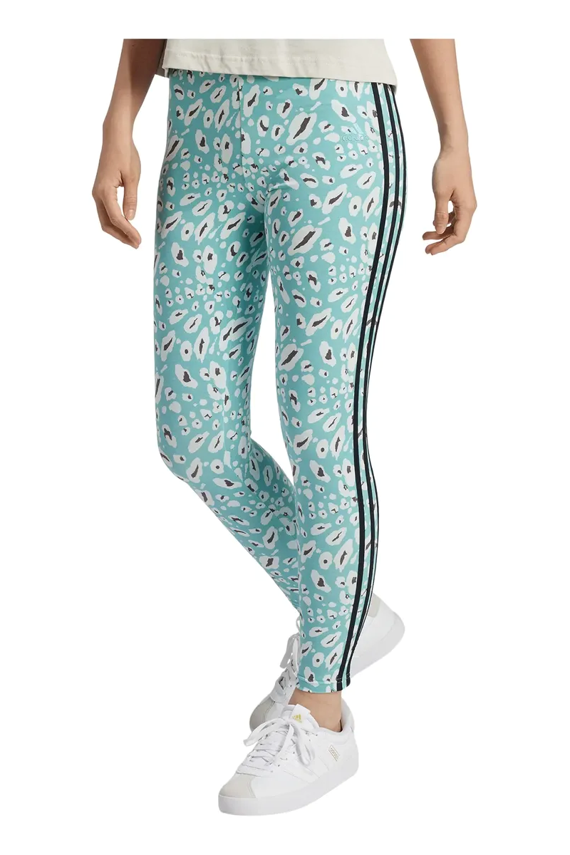 CALZA ADIDAS MUJER 3 STRIPES ANIMAL PRINT