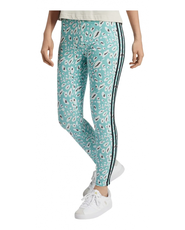 CALZA ADIDAS MUJER 3 STRIPES ANIMAL PRINT