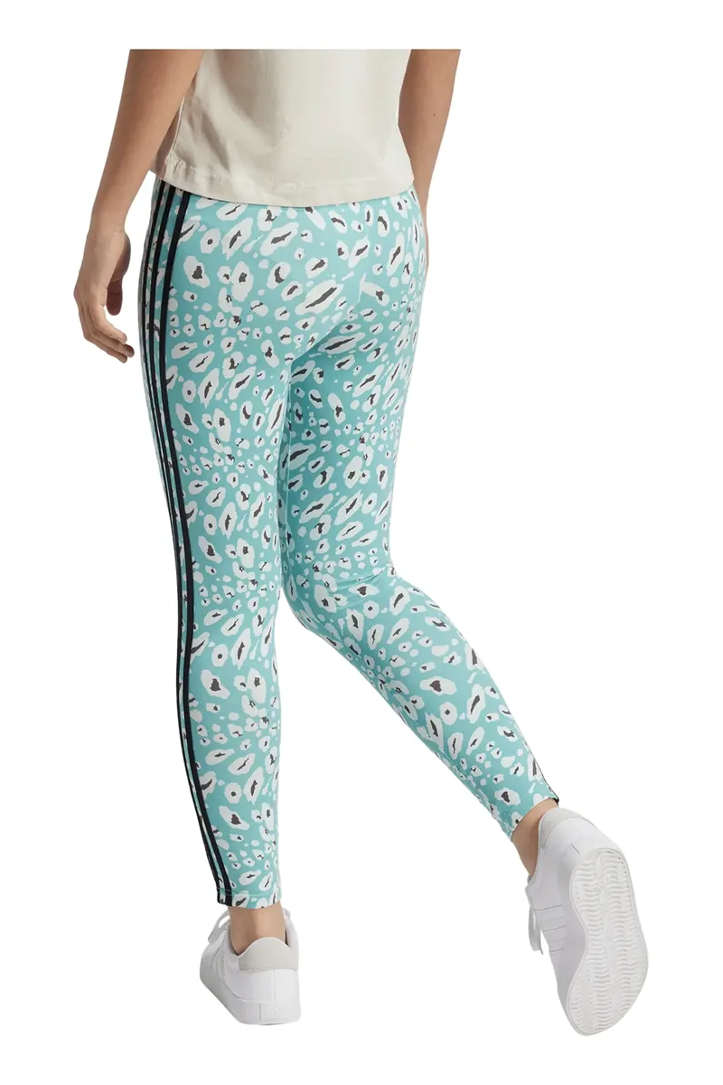 CALZA ADIDAS MUJER 3 STRIPES ANIMAL PRINT