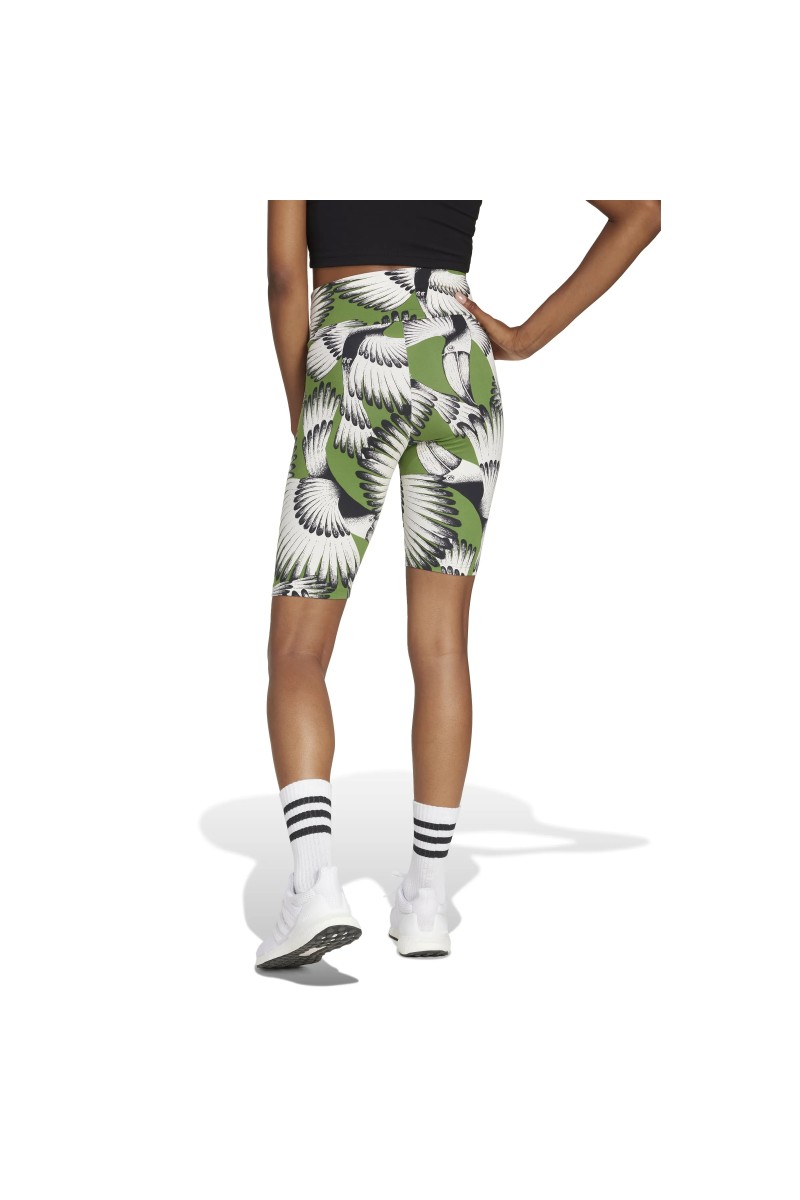 CALZA ADIDAS MUJER FARM RIO VERDE/BLANCO