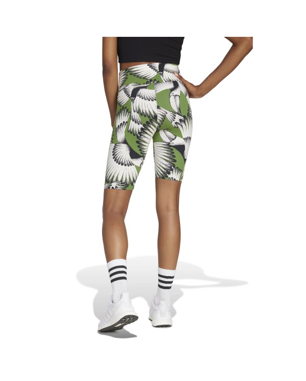 CALZA ADIDAS MUJER FARM RIO VERDE/BLANCO
