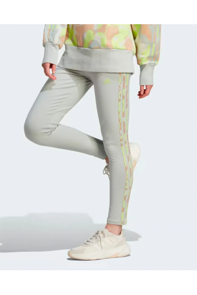 CALZA ADIDAS MUJER FLORAL GRIS