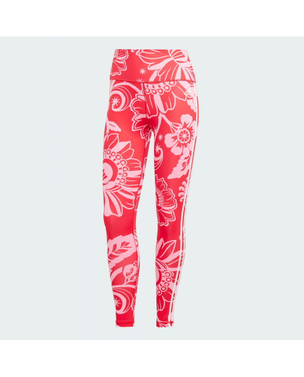 CALZA ADIDAS MUJER FARM RIO ROJO