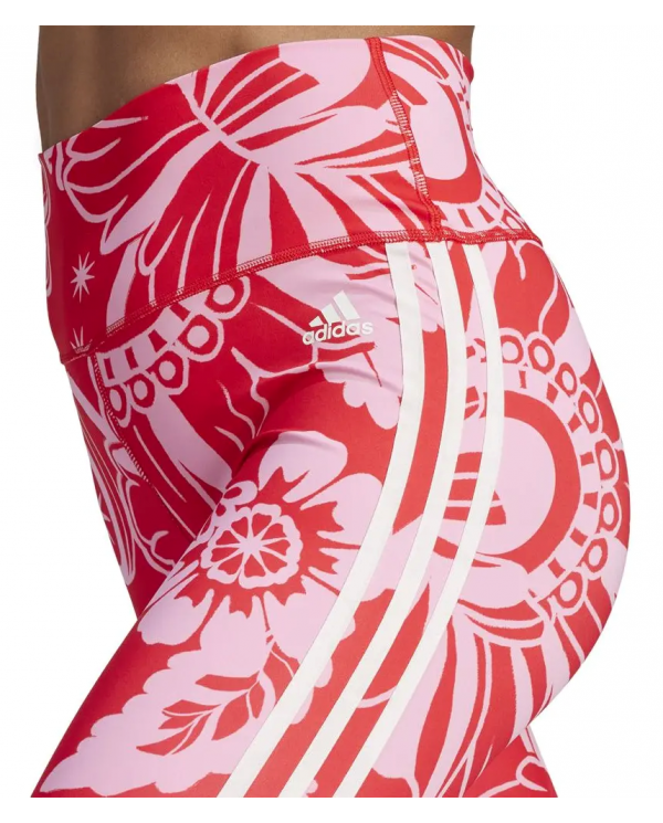 CALZA ADIDAS MUJER FARM RIO ROJO