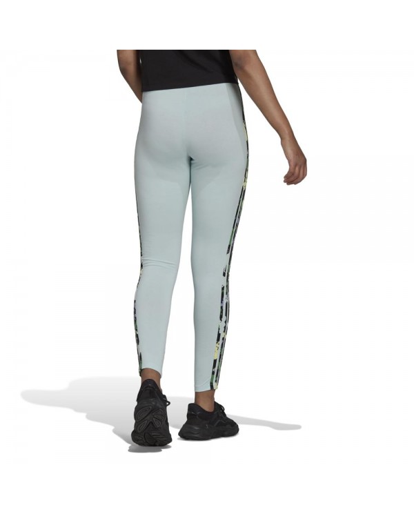 CALZA ADIDAS MUJER FLORAL MINT