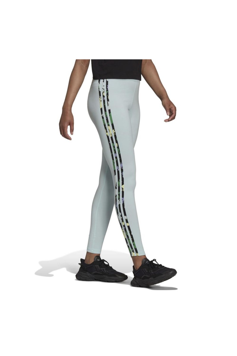 CALZA ADIDAS MUJER FLORAL MINT