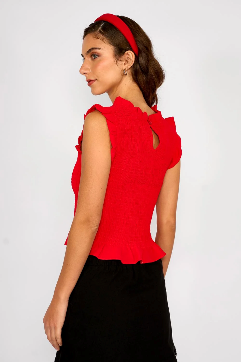 BLUSA ATR MUJER MAITE ROJO