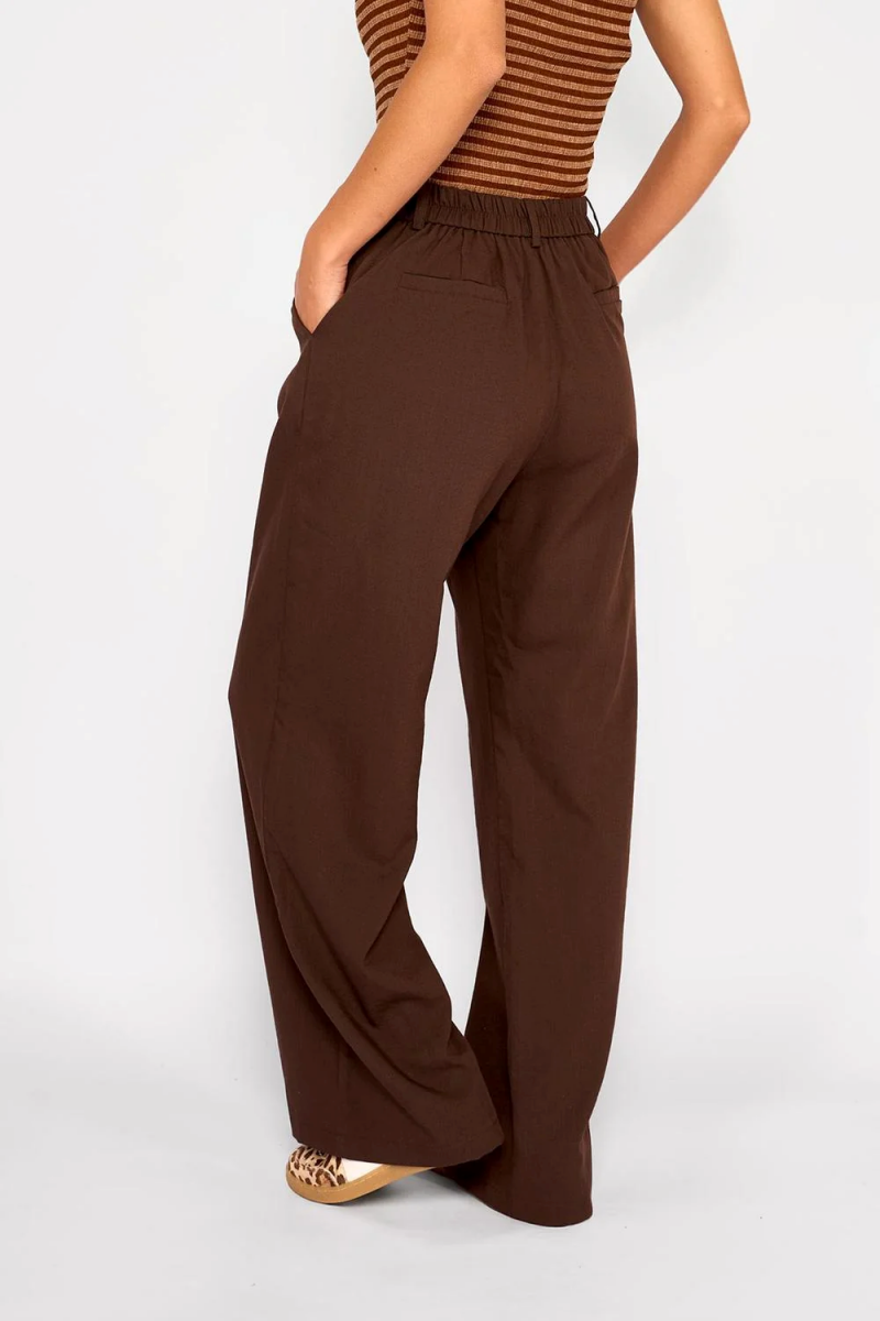 PANTALON ECLIPSE MUJER AMARA CAFÉ