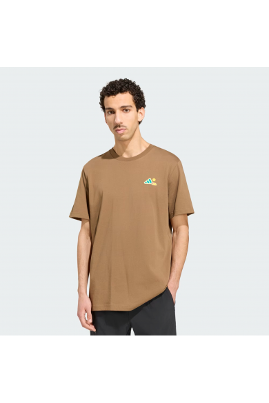 POLERA ADIDAS HOMBRE TERREX CAMPER CAFÉ