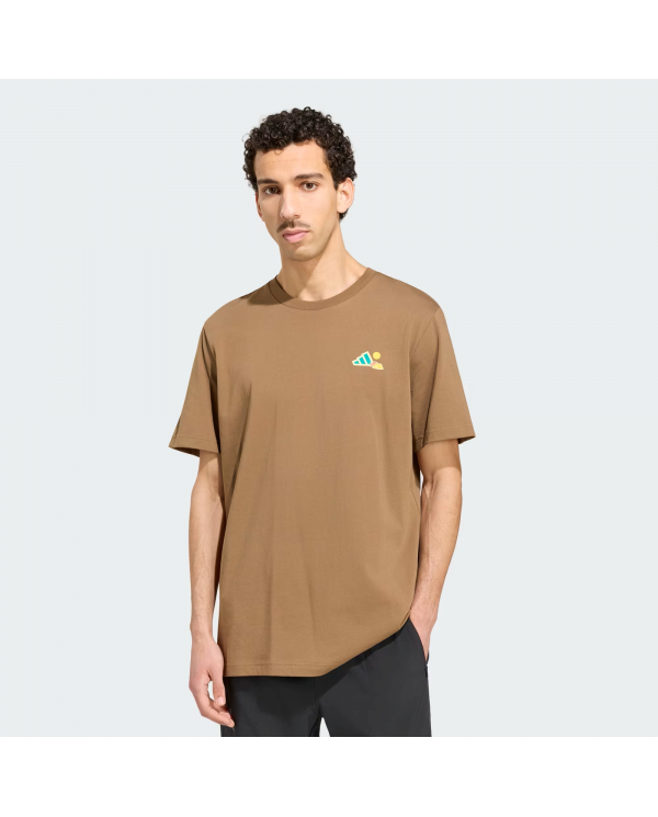 POLERA ADIDAS HOMBRE TERREX CAMPER CAFÉ