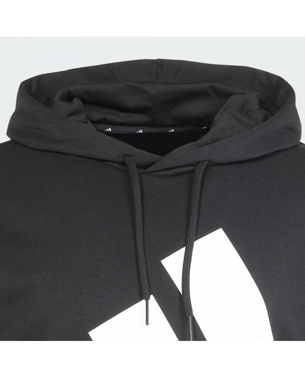 POLERON ADIDAS HOMBRE CON CAPUCHA ESSENTIALS NEGRO