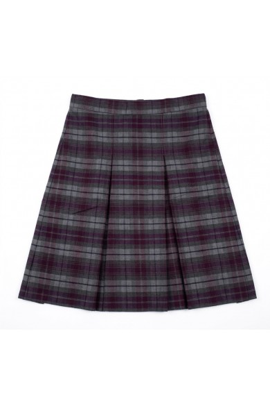 FALDA GRIS/MORADO POLITECNICO P.A