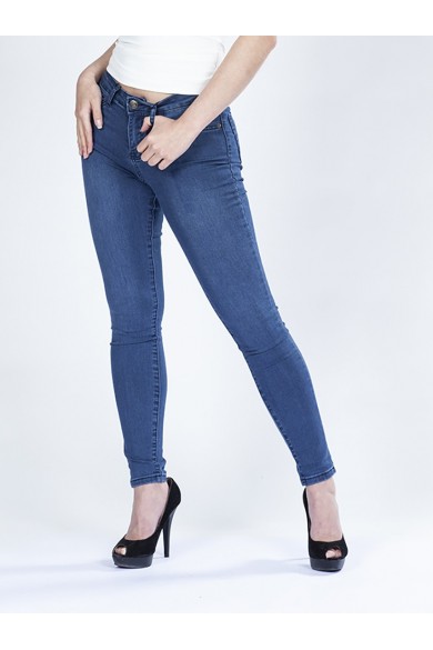 JEANS ARYA MUJER BILBAO SKINNY MEDIUM RISE AZUL