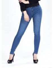 JEANS ARYA MUJER BILBAO SKINNY MEDIUM RISE AZUL