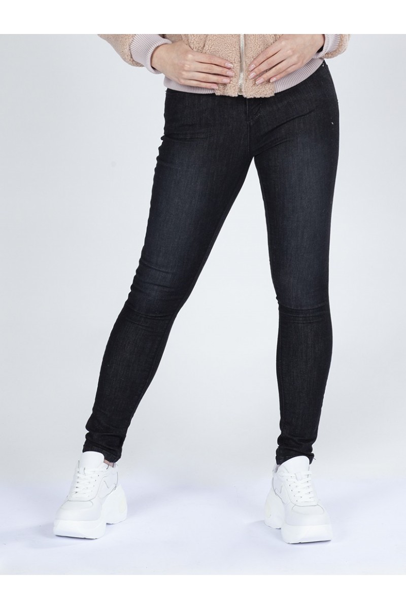 JEANS ARYA SKINNY MADRID NEGRO
