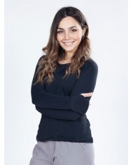 POLERA ARYA BASICA BLANCA