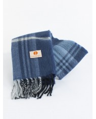 BUFANDA ESCOCESA CAFÉ