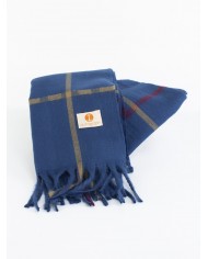 BUFANDA ESCOCESA AZUL
