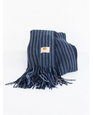 BUFANDA CUADROS AZUL