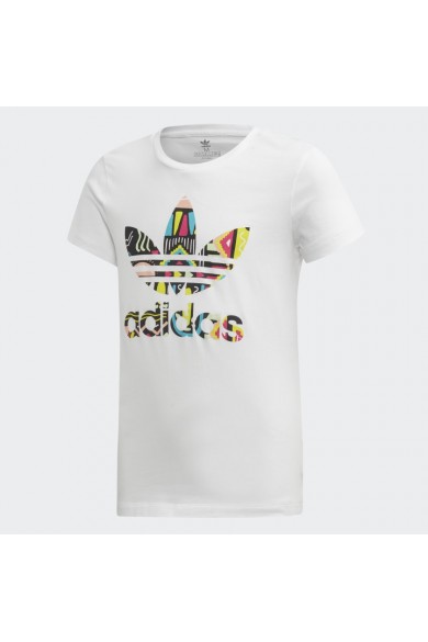 POLERA ADIDAS SLIM TEE BLANCA NIÑA