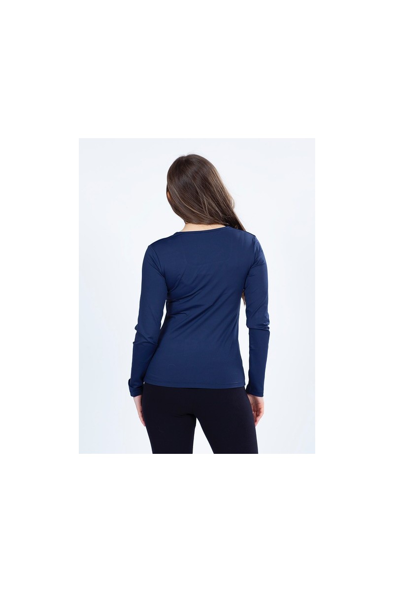 POLERA INNOCENTI MUJER CANNES AZUL