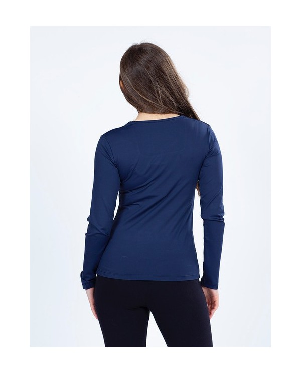 POLERA INNOCENTI MUJER CANNES AZUL