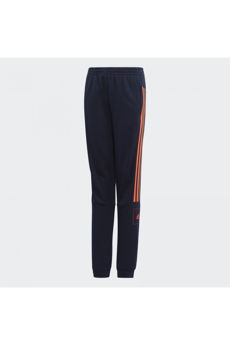 PANTALON ADIDAS ATHLETICS CLUB AZUL/NARANJO NIÑO PANTALON ADIDAS ATHLETICS CLUB AZUL/NARANJO NIÑO